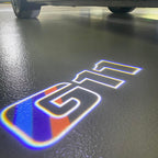 ÉCLAIRAGE DE PROJECTEUR BMW M3 LOGO Nr.24 (quantité 1 = 1 jeux / 2 feux de porte)