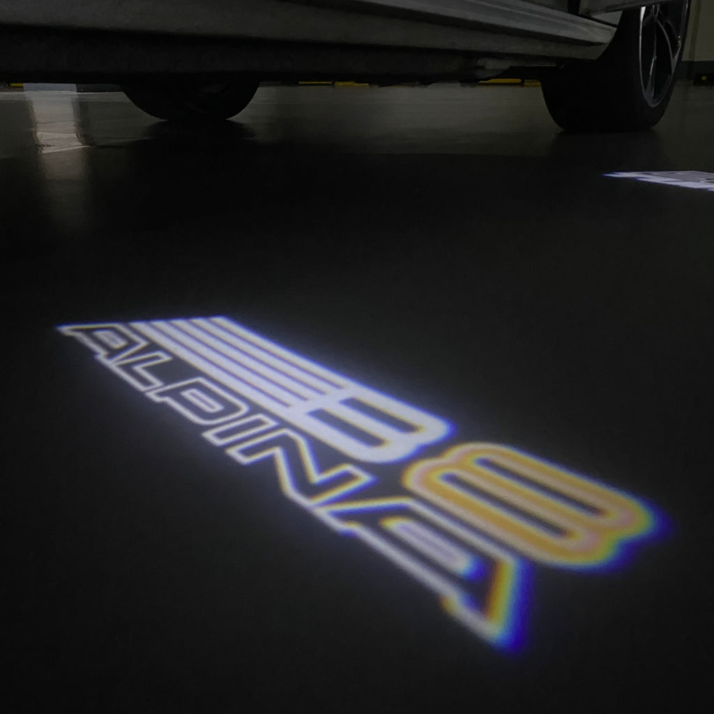 BMW LOGO PROJECTOT LIGHTS Nr.07 (quantità 1 = 1 set/2 luci porta)