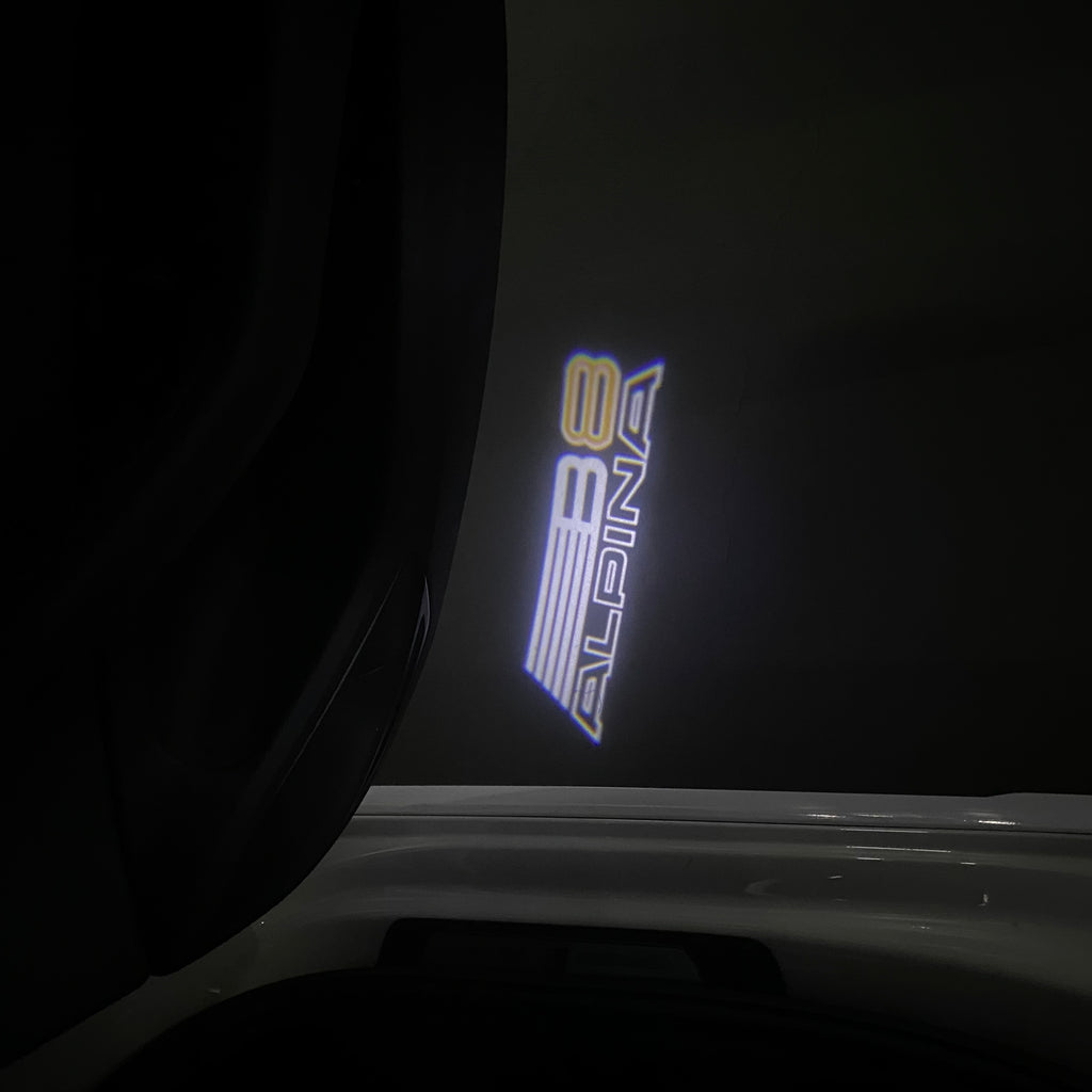 BMW LOGO PROJECTOT LIGHTS Nr.07 (quantità 1 = 1 set/2 luci porta)