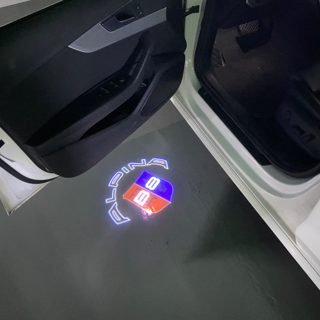 BMW LOGO PROJECTOT LIGHTS Nr.07 (cantidad 1 = 1 juego/2 luces de puerta)