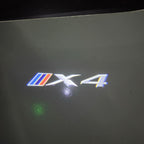 LUCES DE PROYECTOR DEL LOGOTIPO BMW M3 Nr.24 (cantidad 1 = 1 juegos / 2 luces de puerta)