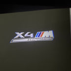 ÉCLAIRAGE DE PROJECTEUR BMW M3 LOGO Nr.24 (quantité 1 = 1 jeux / 2 feux de porte)