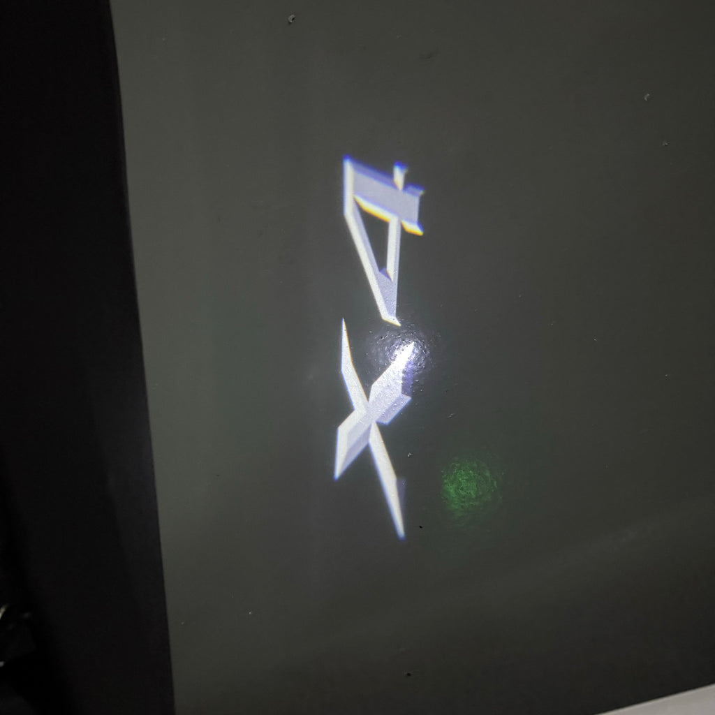 ÉCLAIRAGE DE PROJECTEUR BMW M3 LOGO Nr.24 (quantité 1 = 1 jeux / 2 feux de porte)