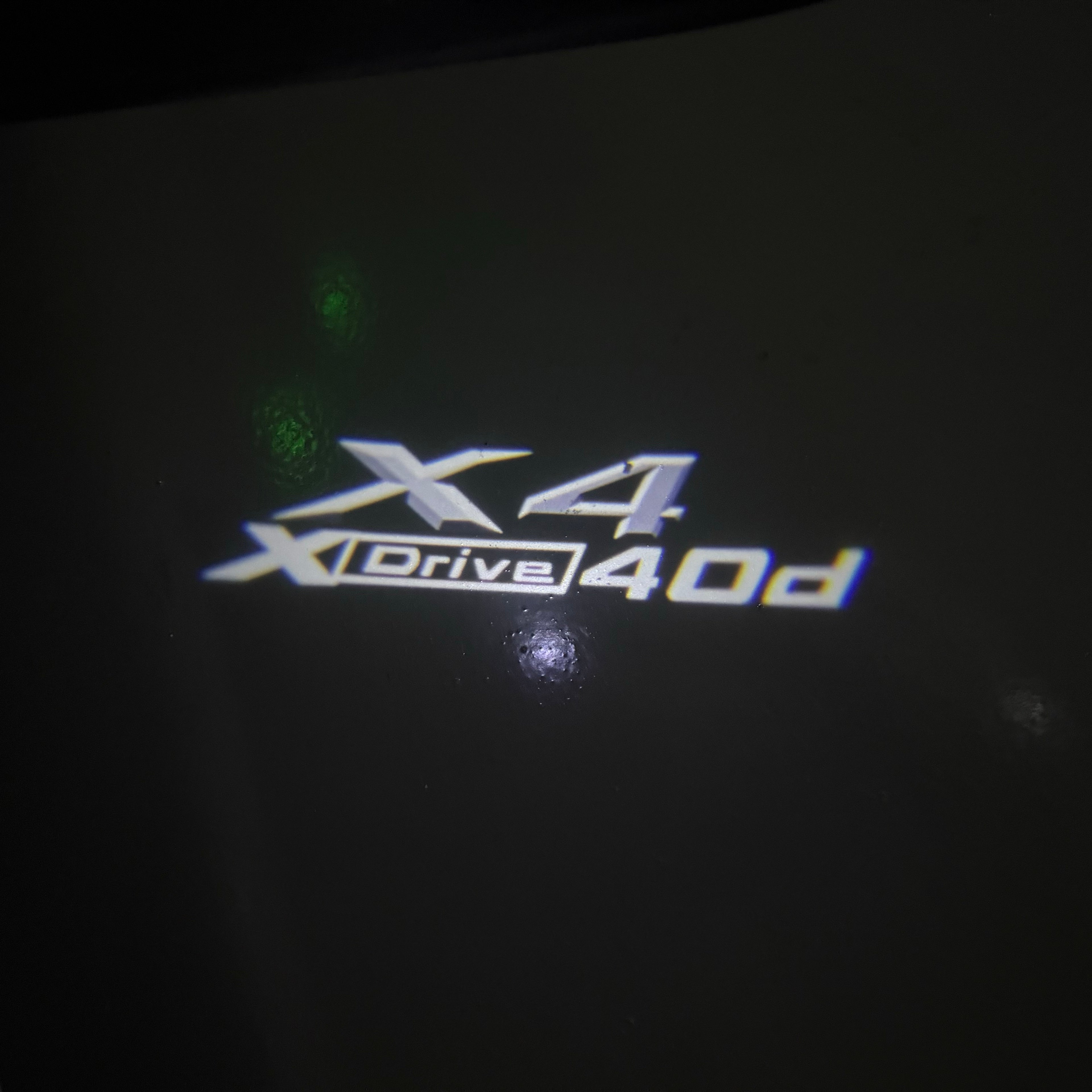 LUCES DE PROYECTOR DEL LOGOTIPO BMW M3 Nr.24 (cantidad 1 = 1 juegos / 2 luces de puerta)