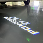ÉCLAIRAGE DE PROJECTEUR BMW M3 LOGO Nr.24 (quantité 1 = 1 jeux / 2 feux de porte)