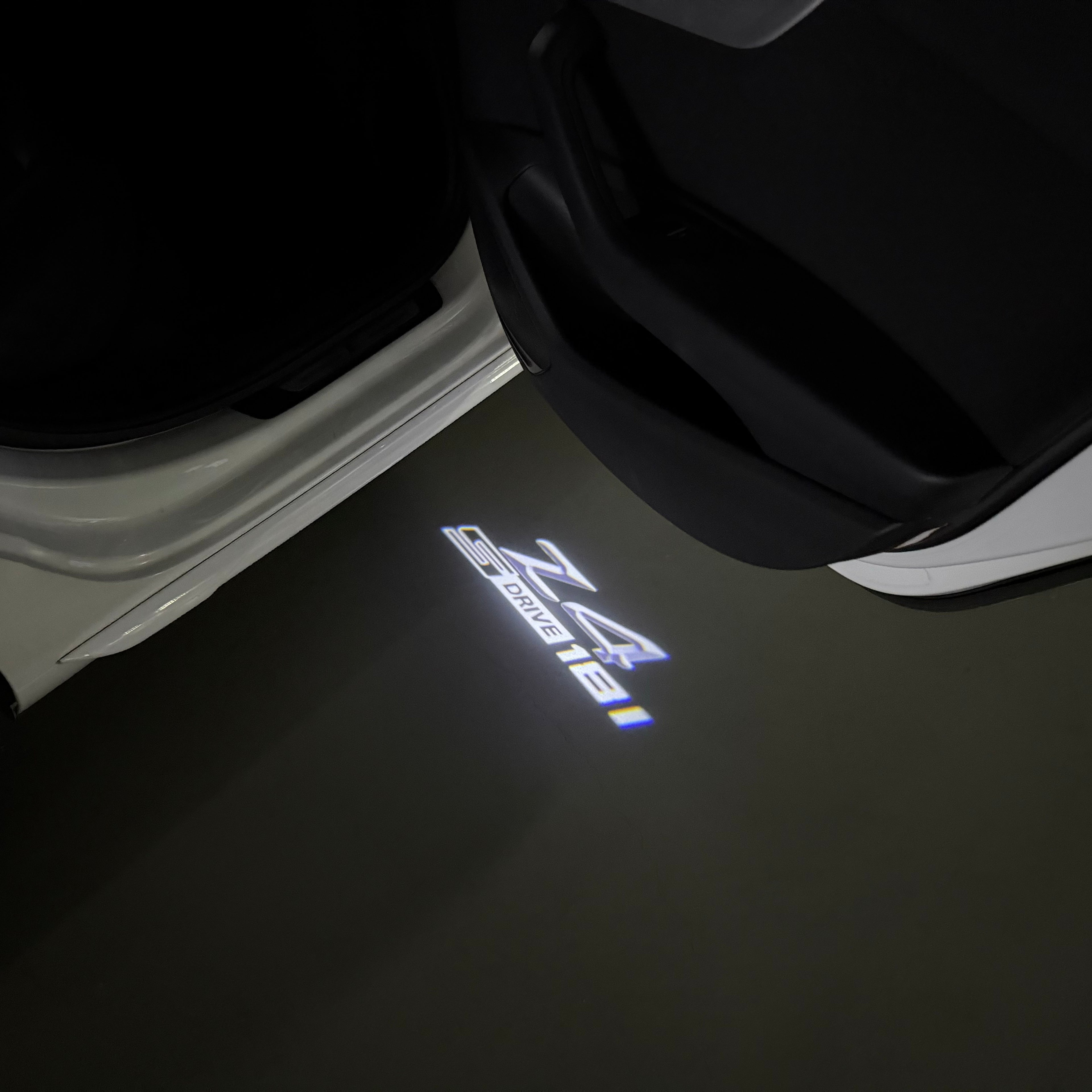 LUCES DE PROYECTOR DEL LOGOTIPO BMW M3 Nr.24 (cantidad 1 = 1 juegos / 2 luces de puerta)
