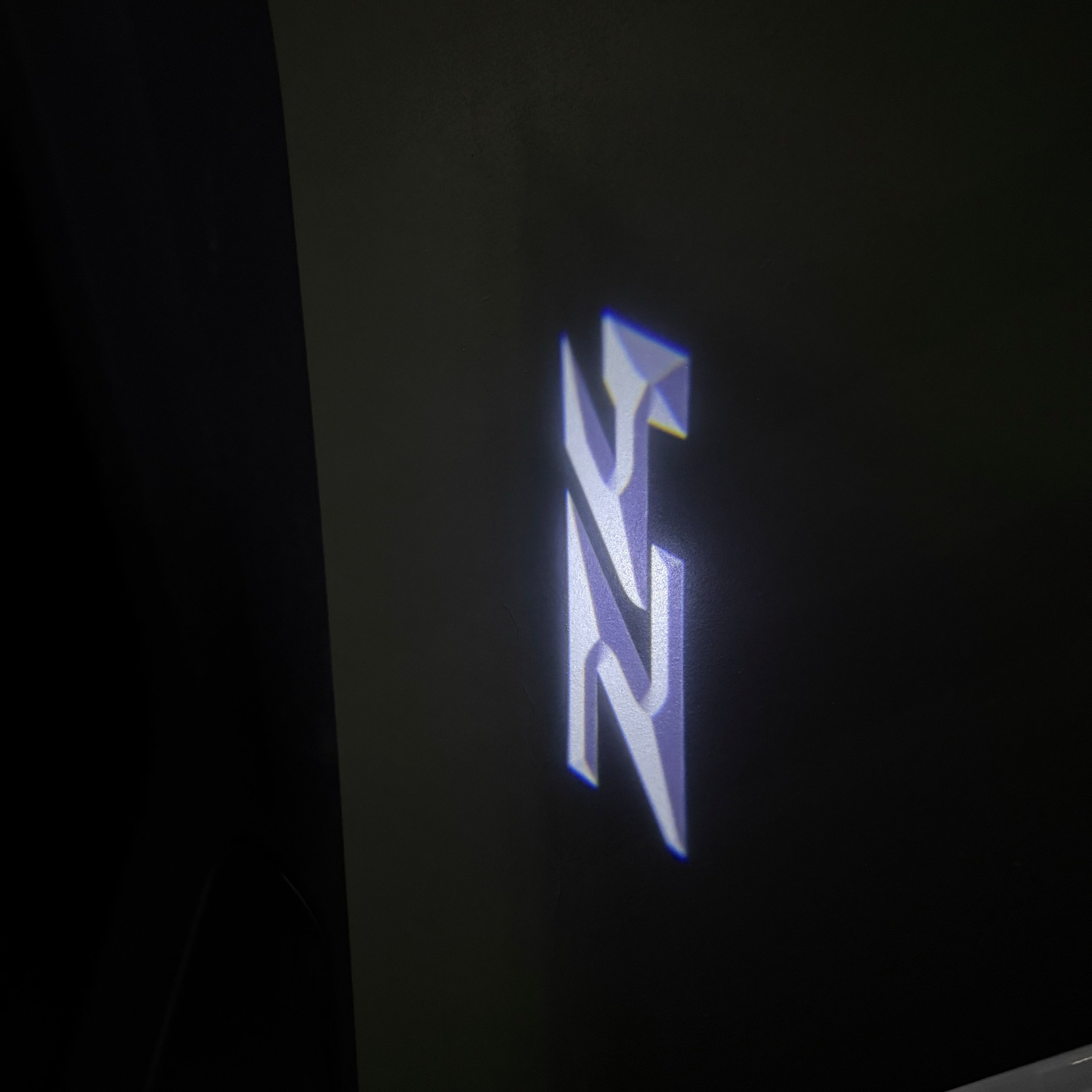 LUCES DE PROYECTOR DEL LOGOTIPO BMW M3 Nr.24 (cantidad 1 = 1 juegos / 2 luces de puerta)