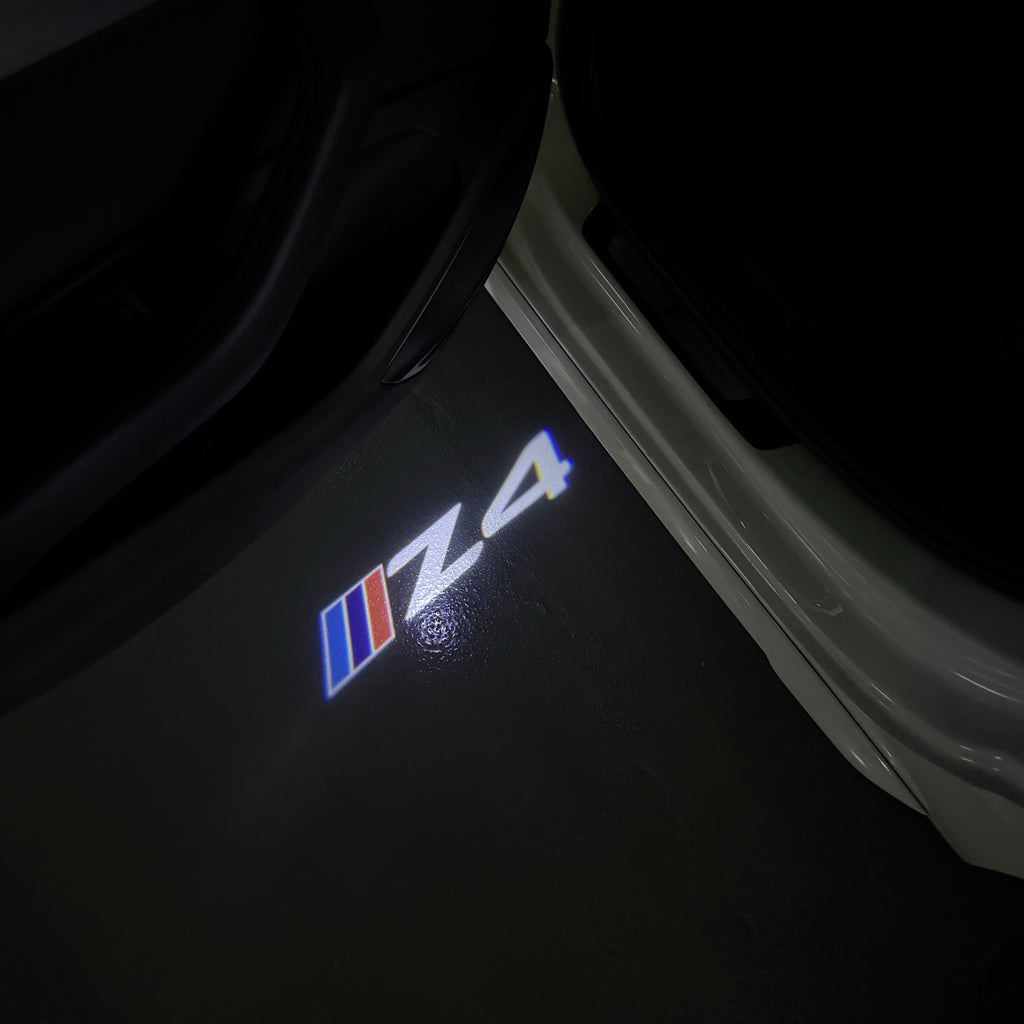 LUCES DE PROYECTOR DEL LOGOTIPO BMW M3 Nr.24 (cantidad 1 = 1 juegos / 2 luces de puerta)