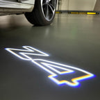 ÉCLAIRAGE DE PROJECTEUR BMW M3 LOGO Nr.24 (quantité 1 = 1 jeux / 2 feux de porte)