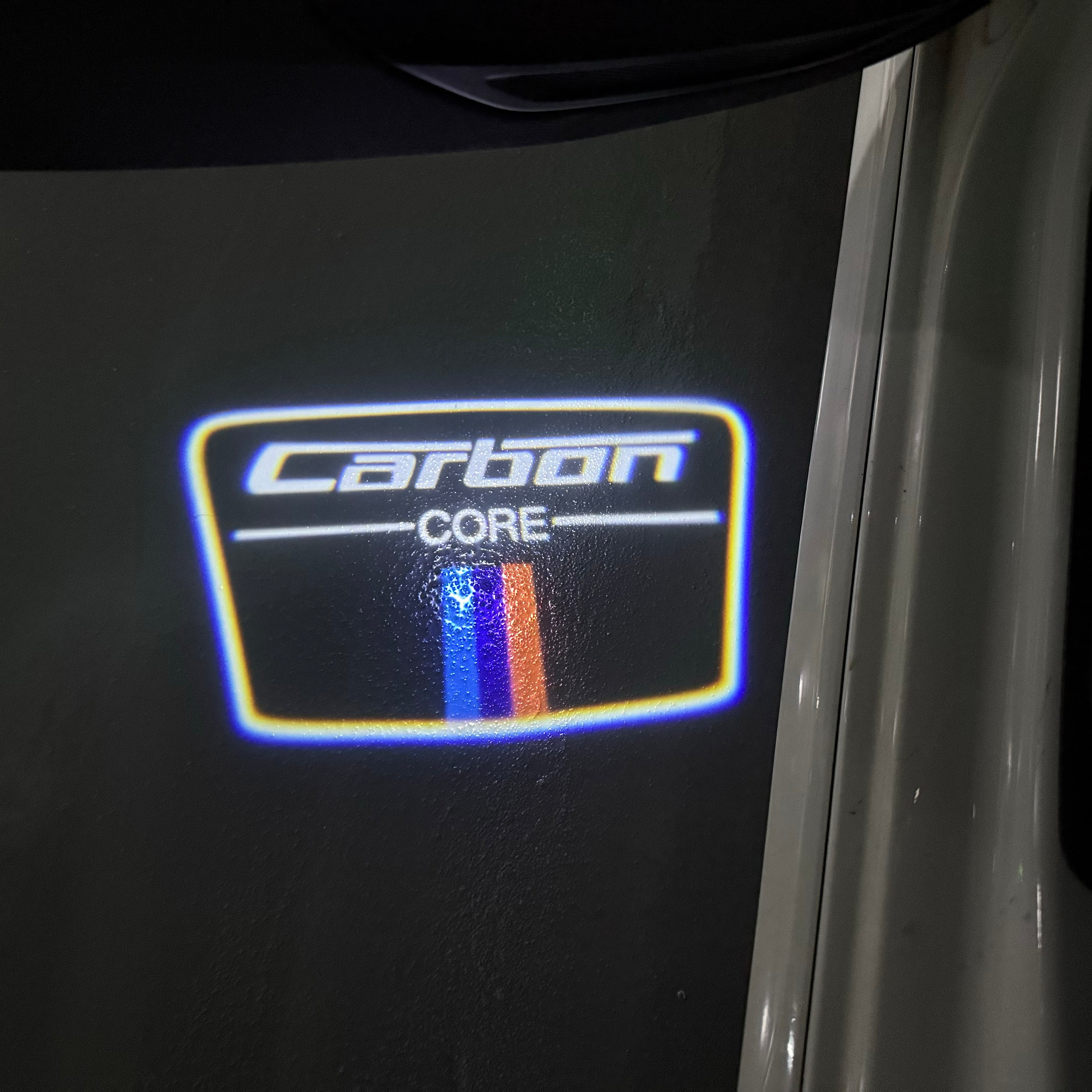 LUCES DE PROYECTOR DEL LOGOTIPO BMW M3 Nr.24 (cantidad 1 = 1 juegos / 2 luces de puerta)