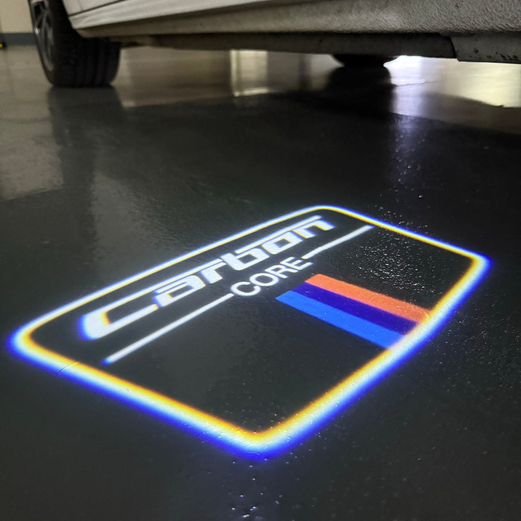 LUCES DE PROYECTOR DEL LOGOTIPO BMW M3 Nr.24 (cantidad 1 = 1 juegos / 2 luces de puerta)