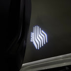 ÉCLAIRAGE DE PROJECTEUR BMW M3 LOGO Nr.24 (quantité 1 = 1 jeux / 2 feux de porte)