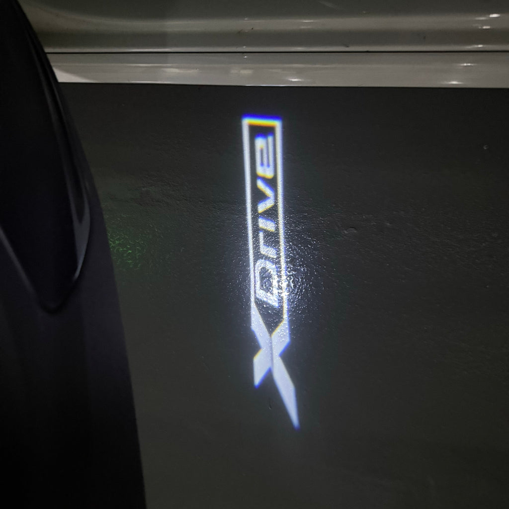 LUCES DE PROYECTOR DEL LOGOTIPO BMW M3 Nr.24 (cantidad 1 = 1 juegos / 2 luces de puerta)