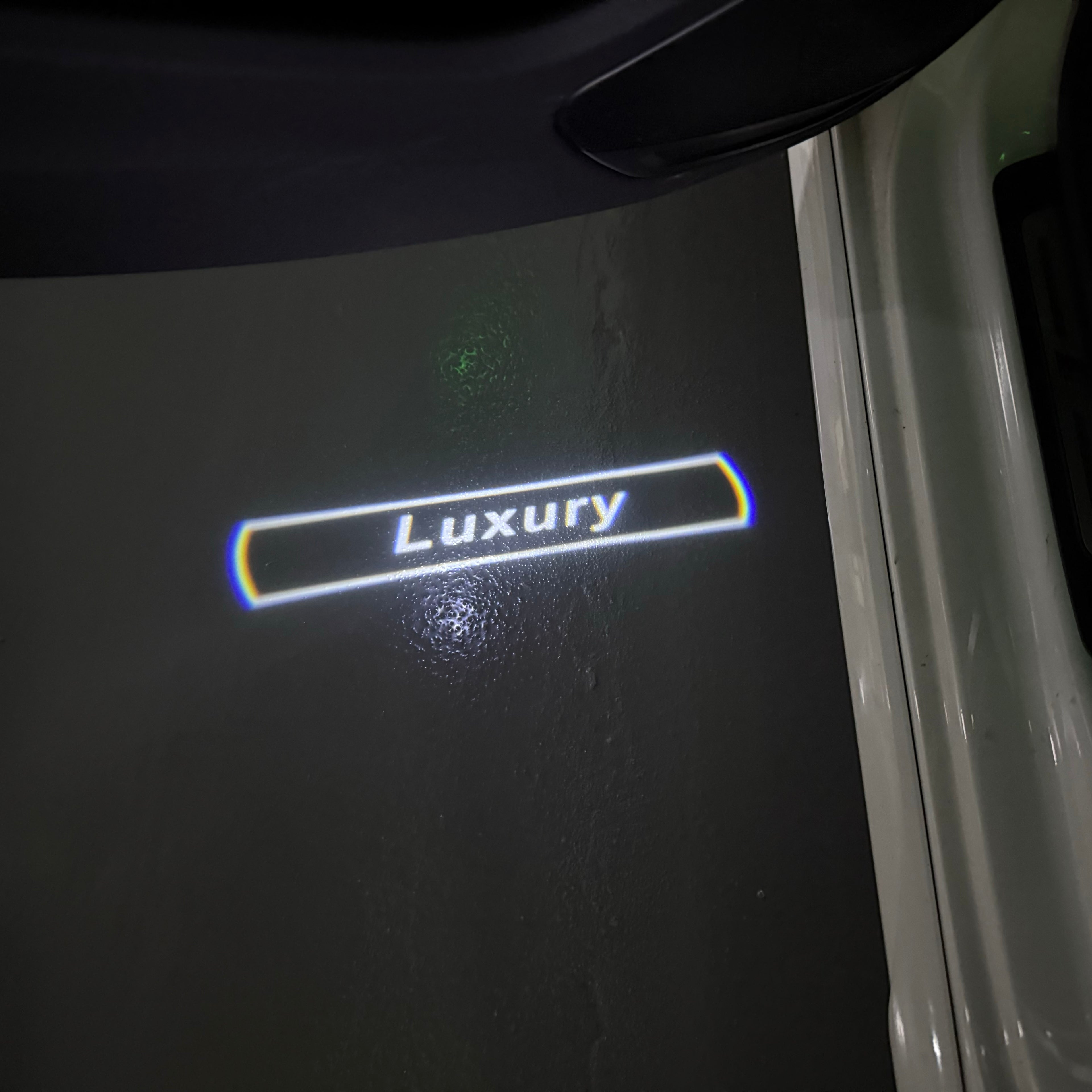 LUCES DE PROYECTOR DEL LOGOTIPO BMW M3 Nr.24 (cantidad 1 = 1 juegos / 2 luces de puerta)