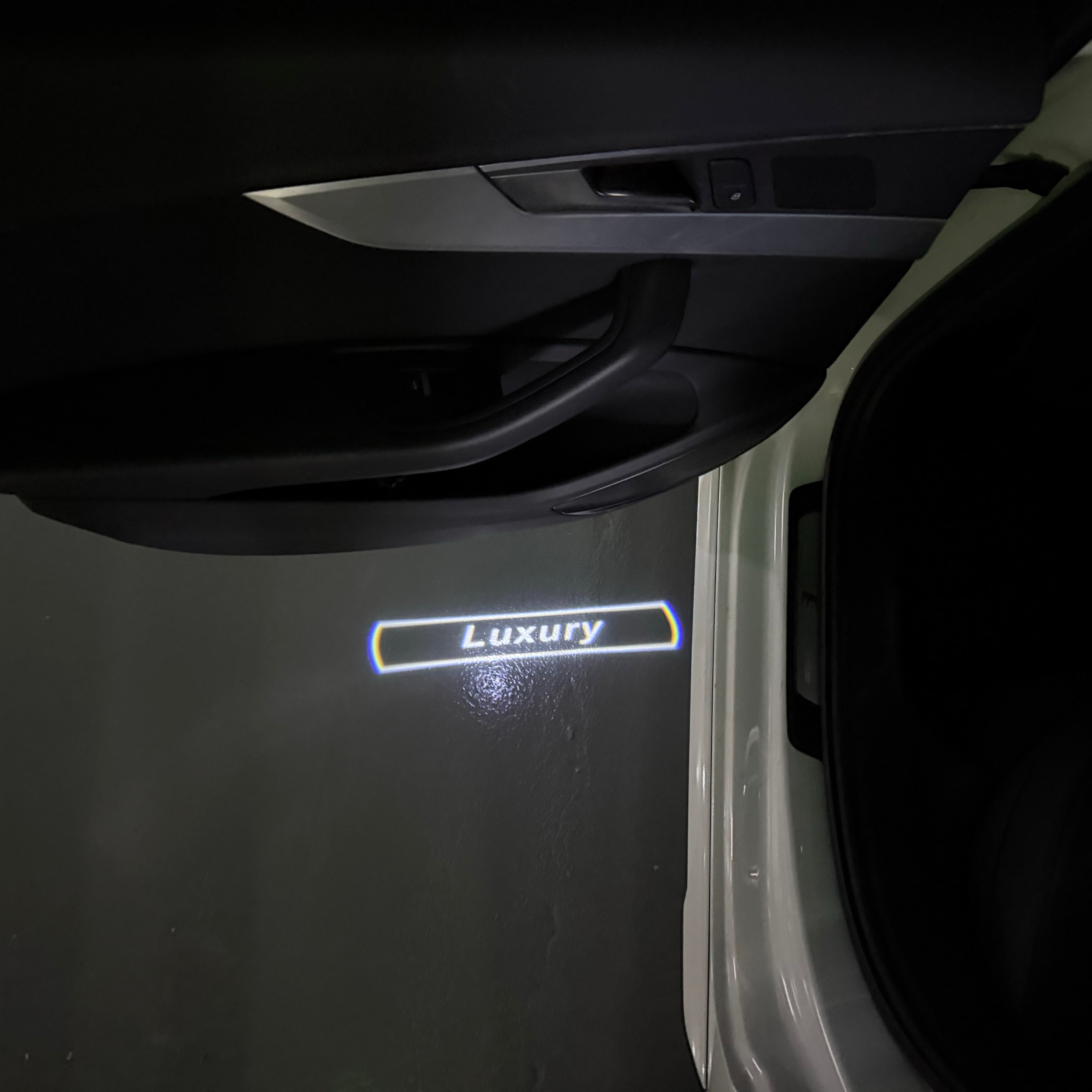 LUCES DE PROYECTOR DEL LOGOTIPO BMW M3 Nr.24 (cantidad 1 = 1 juegos / 2 luces de puerta)