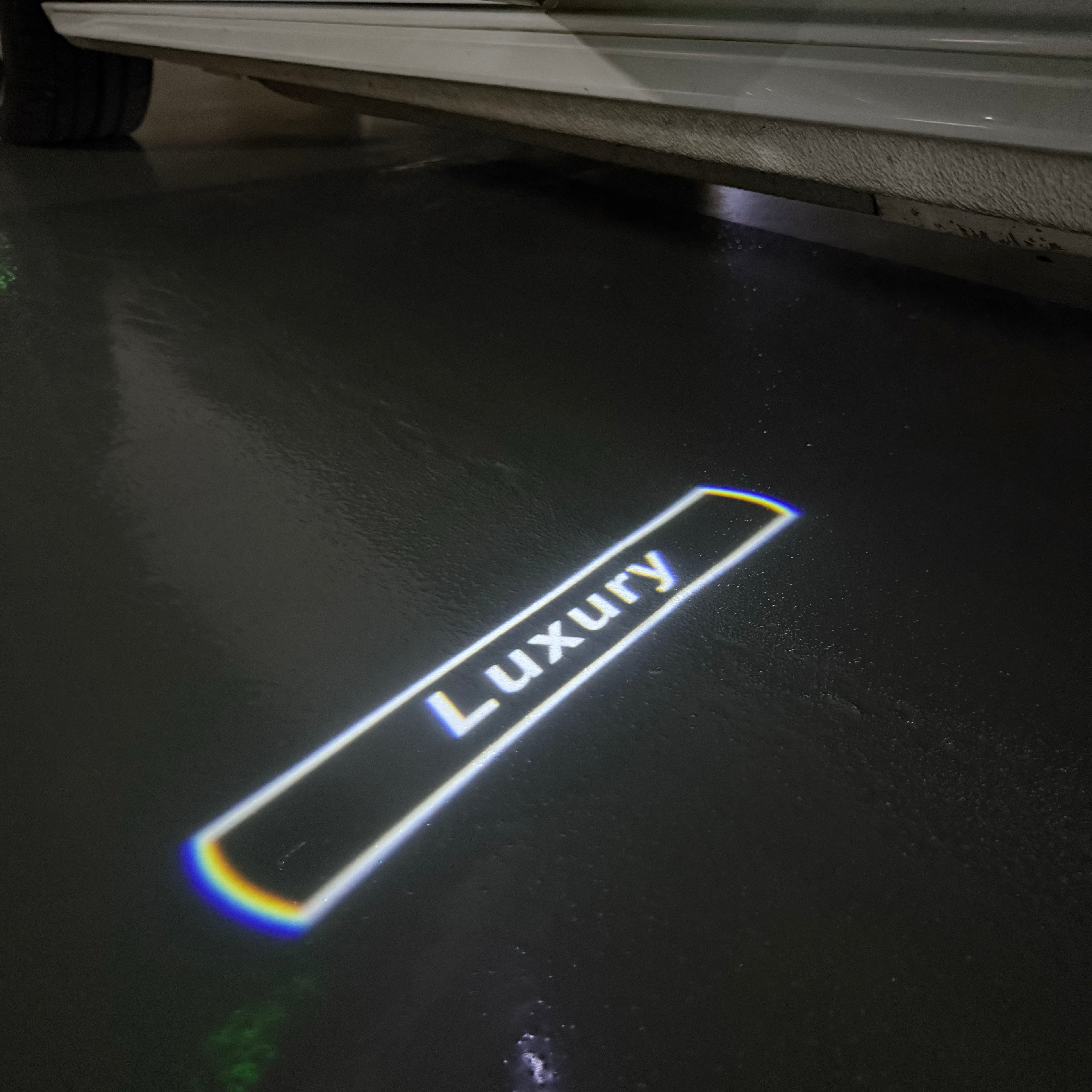 LUCES DE PROYECTOR DEL LOGOTIPO BMW M3 Nr.24 (cantidad 1 = 1 juegos / 2 luces de puerta)