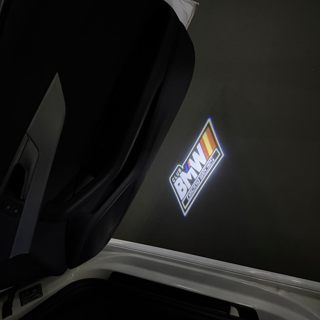ÉCLAIRAGE DE PROJECTEUR BMW M3 LOGO Nr.24 (quantité 1 = 1 jeux / 2 feux de porte)