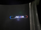 ÉCLAIRAGE DE PROJECTEUR BMW M3 LOGO Nr.24 (quantité 1 = 1 jeux / 2 feux de porte)
