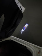 ÉCLAIRAGE DE PROJECTEUR BMW M3 LOGO Nr.24 (quantité 1 = 1 jeux / 2 feux de porte)