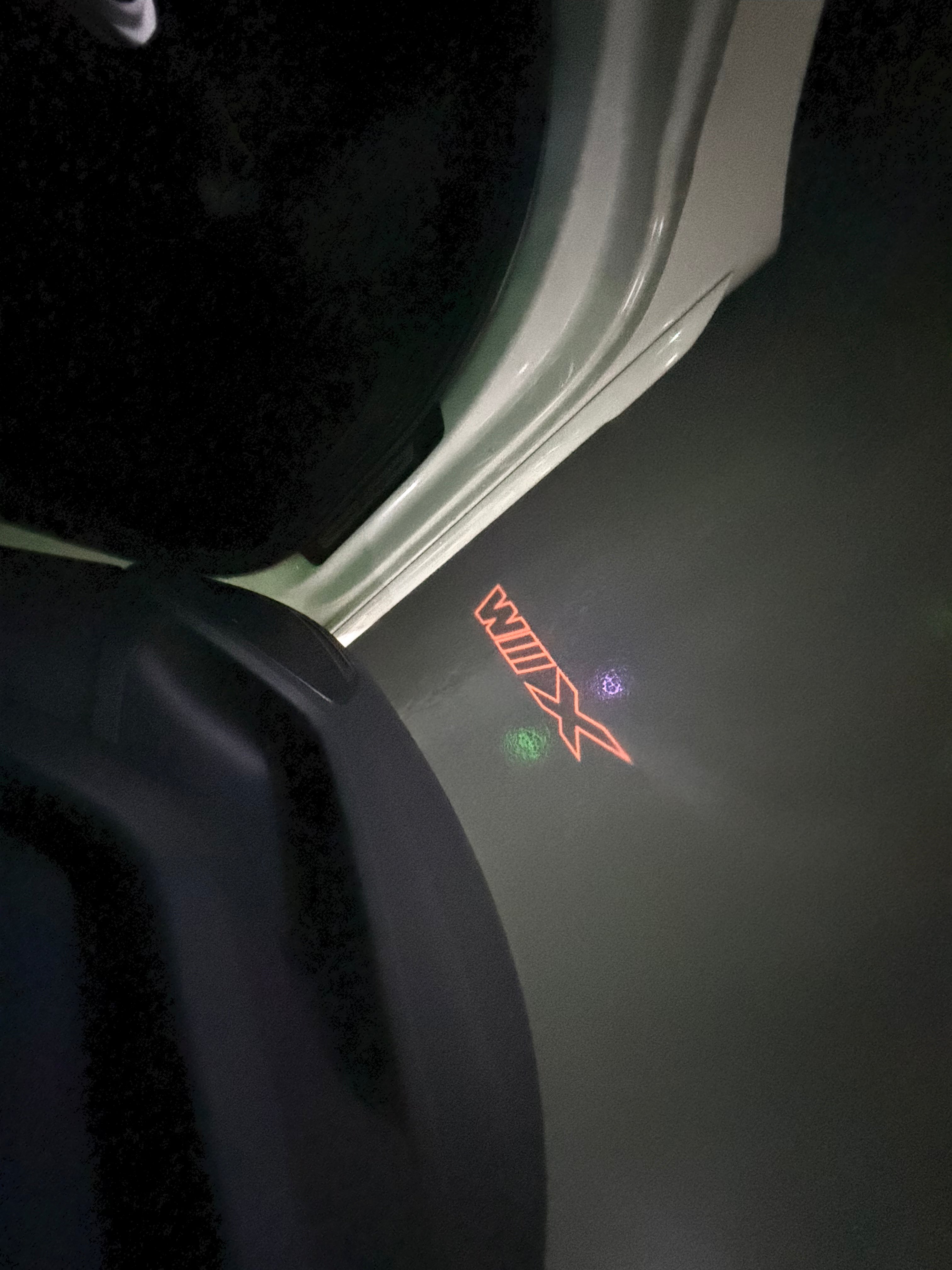 LUCES DE PROYECTOR DEL LOGOTIPO BMW M3 Nr.24 (cantidad 1 = 1 juegos / 2 luces de puerta)