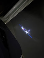 LUCES DE PROYECTOR DEL LOGOTIPO BMW M3 Nr.24 (cantidad 1 = 1 juegos / 2 luces de puerta)