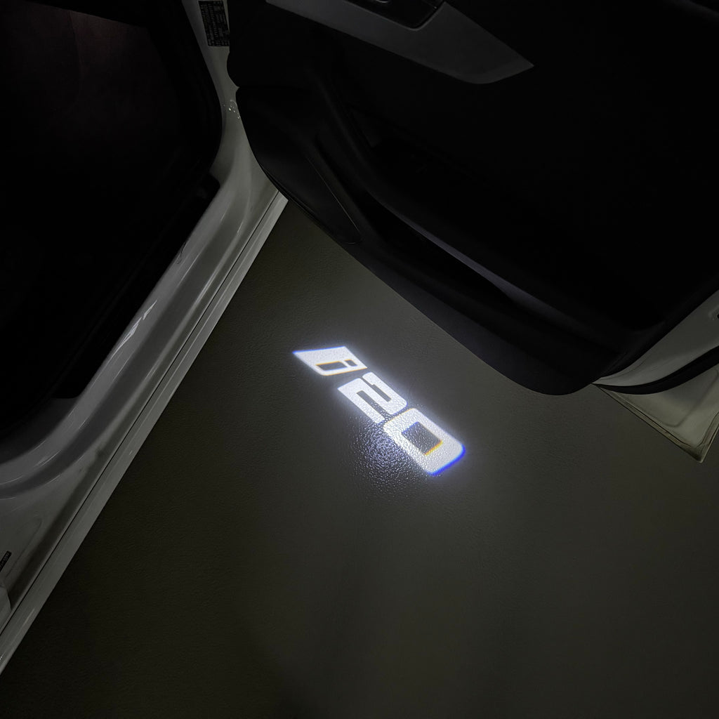ÉCLAIRAGE DE PROJECTEUR BMW M3 LOGO Nr.24 (quantité 1 = 1 jeux / 2 feux de porte)