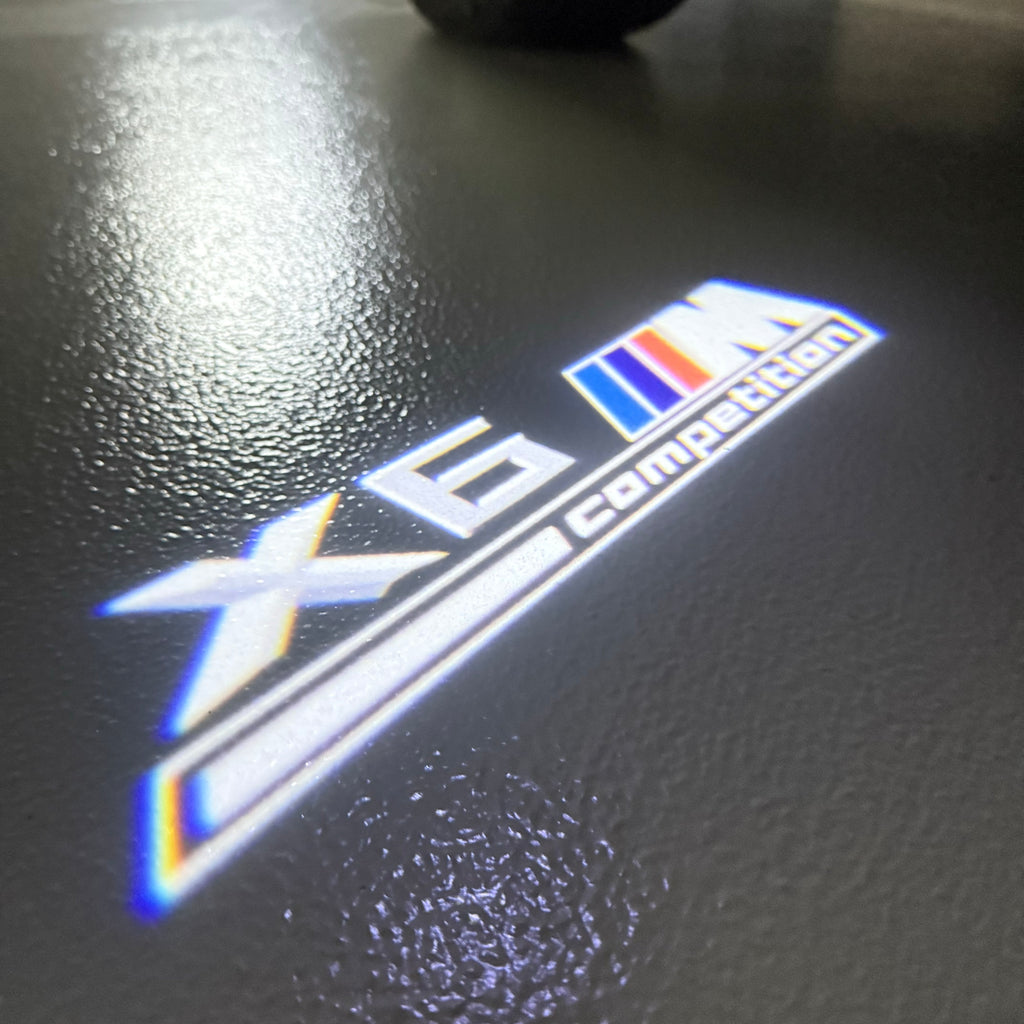 LUCES DE PROYECTOR DEL LOGOTIPO BMW M3 Nr.24 (cantidad 1 = 1 juegos / 2 luces de puerta)