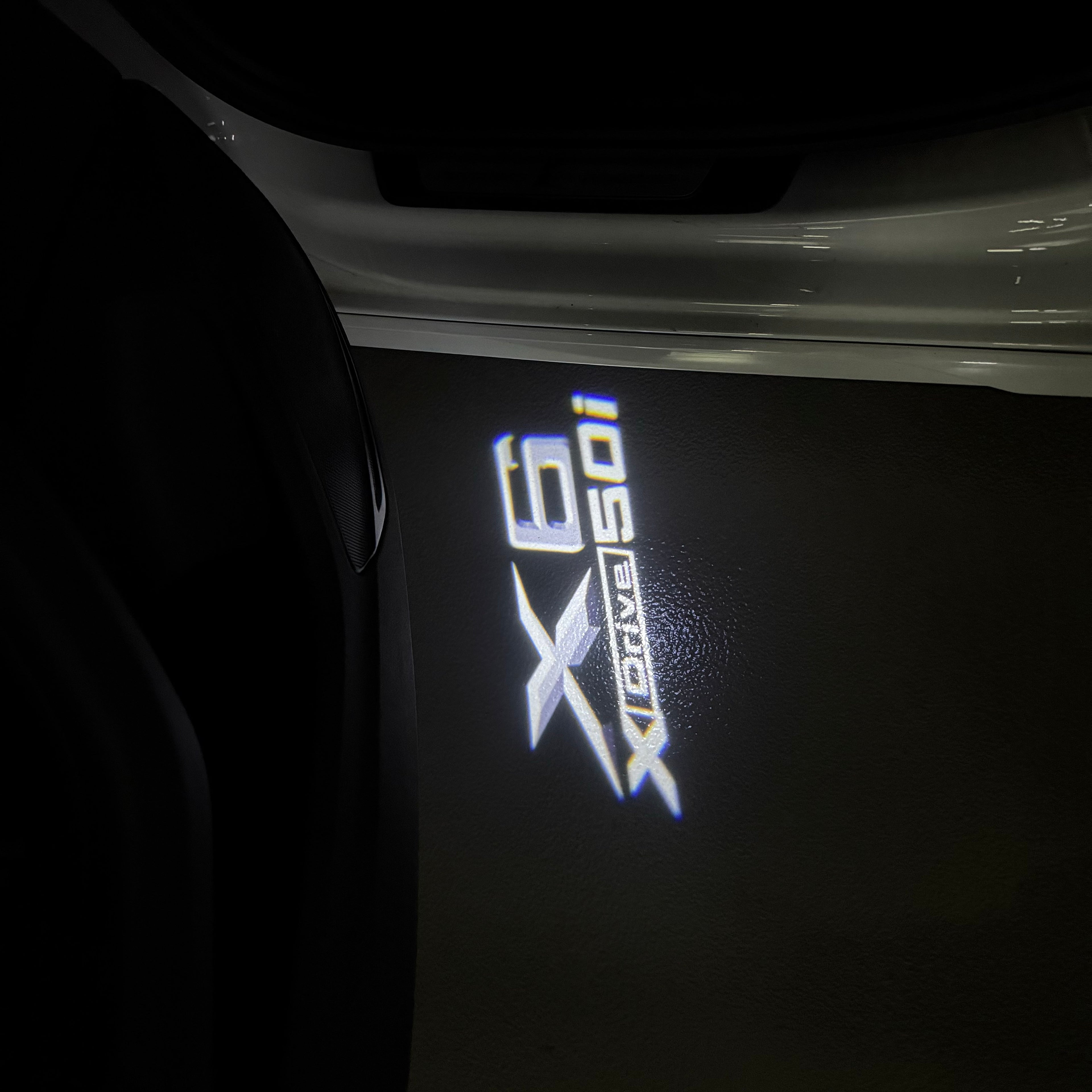 LUCES DE PROYECTOR DEL LOGOTIPO BMW M3 Nr.24 (cantidad 1 = 1 juegos / 2 luces de puerta)