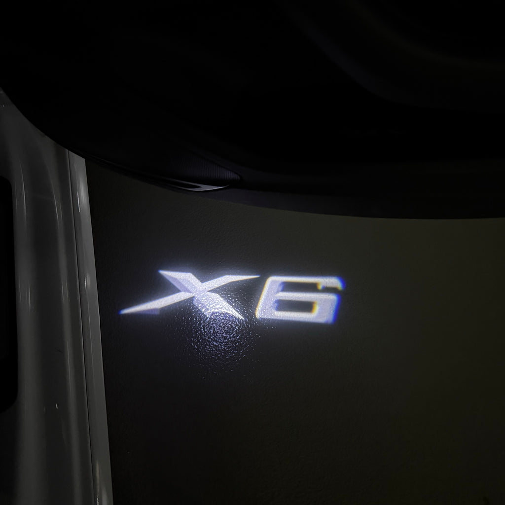 ÉCLAIRAGE DE PROJECTEUR BMW M3 LOGO Nr.24 (quantité 1 = 1 jeux / 2 feux de porte)