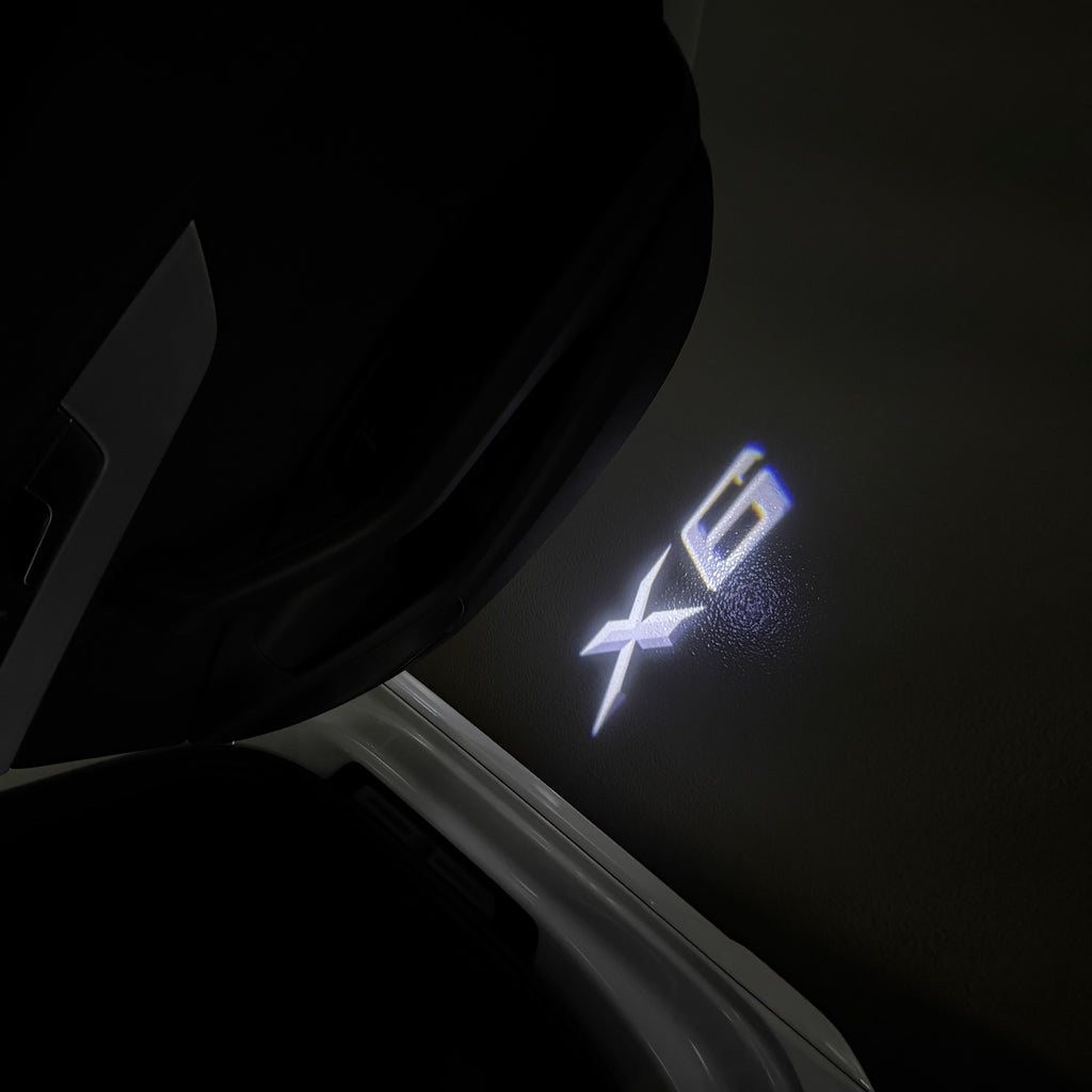 ÉCLAIRAGE DE PROJECTEUR BMW M3 LOGO Nr.24 (quantité 1 = 1 jeux / 2 feux de porte)