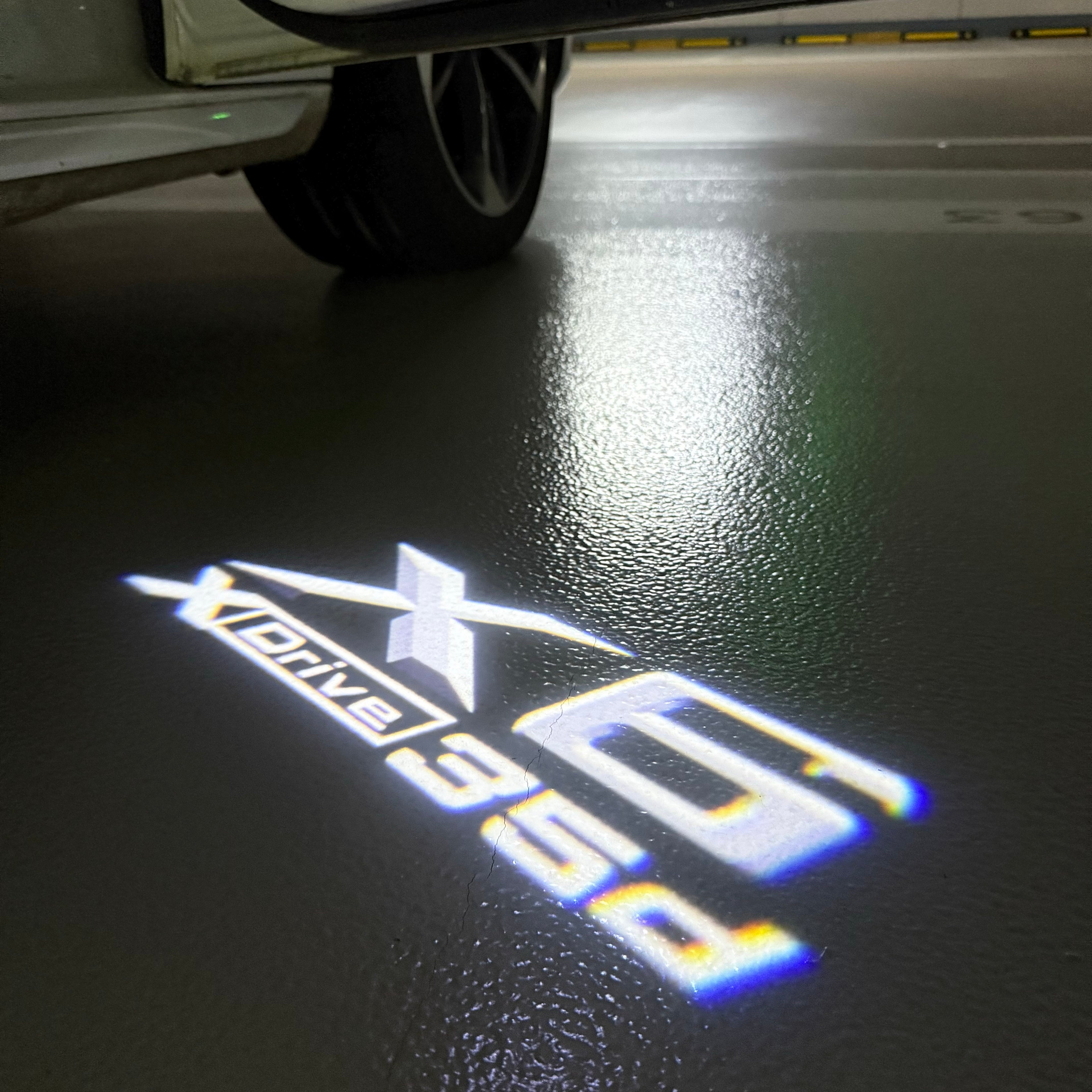 LUCES DE PROYECTOR DEL LOGOTIPO BMW M3 Nr.24 (cantidad 1 = 1 juegos / 2 luces de puerta)