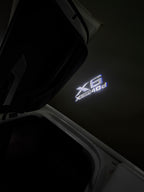 ÉCLAIRAGE DE PROJECTEUR BMW M3 LOGO Nr.24 (quantité 1 = 1 jeux / 2 feux de porte)