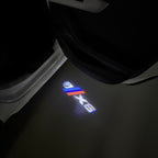 ÉCLAIRAGE DE PROJECTEUR BMW M3 LOGO Nr.24 (quantité 1 = 1 jeux / 2 feux de porte)