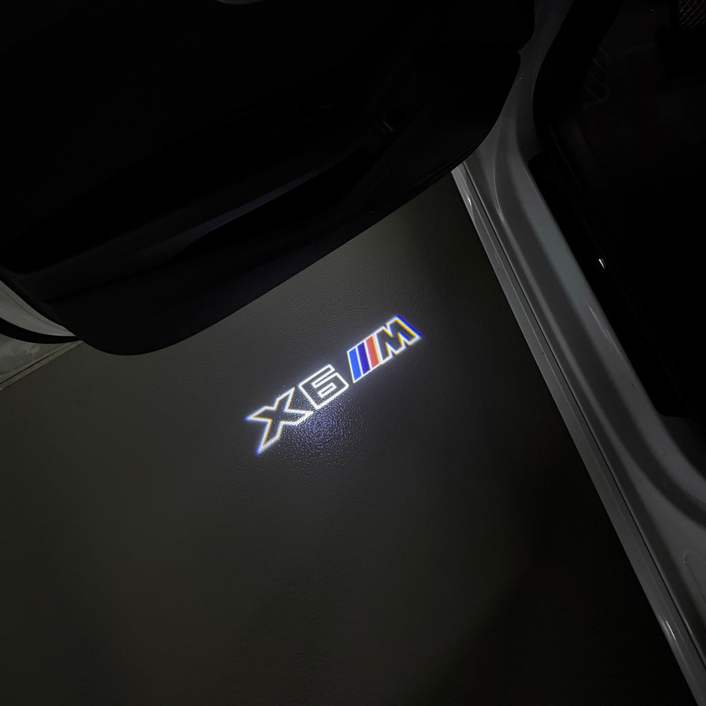 LUCES DE PROYECTOR DEL LOGOTIPO BMW M3 Nr.24 (cantidad 1 = 1 juegos / 2 luces de puerta)