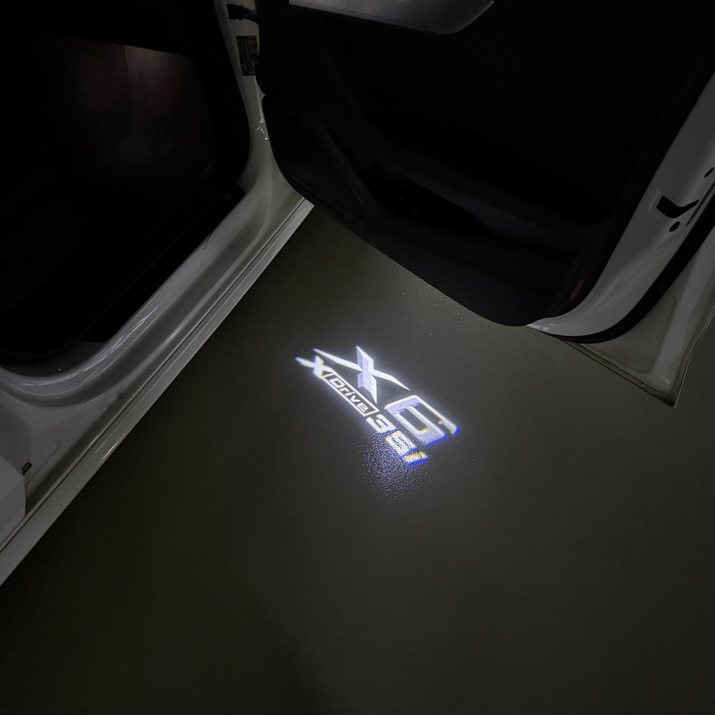 LUCES DE PROYECTOR DEL LOGOTIPO BMW M3 Nr.24 (cantidad 1 = 1 juegos / 2 luces de puerta)
