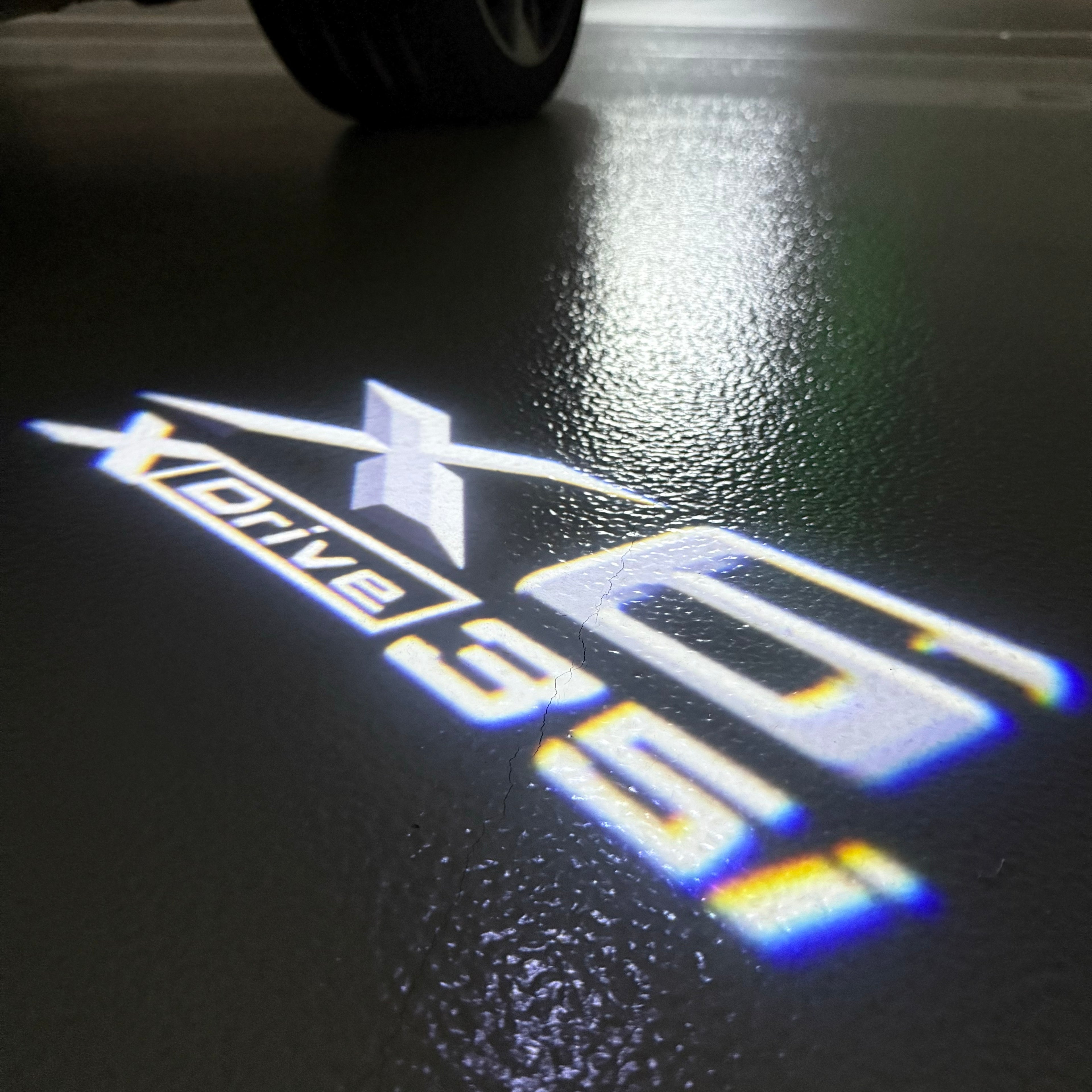 LUCES DE PROYECTOR DEL LOGOTIPO BMW M3 Nr.24 (cantidad 1 = 1 juegos / 2 luces de puerta)