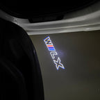 ÉCLAIRAGE DE PROJECTEUR BMW M3 LOGO Nr.24 (quantité 1 = 1 jeux / 2 feux de porte)