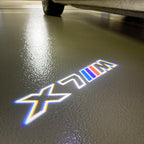 ÉCLAIRAGE DE PROJECTEUR BMW M3 LOGO Nr.24 (quantité 1 = 1 jeux / 2 feux de porte)