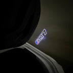 ÉCLAIRAGE DE PROJECTEUR BMW M3 LOGO Nr.24 (quantité 1 = 1 jeux / 2 feux de porte)