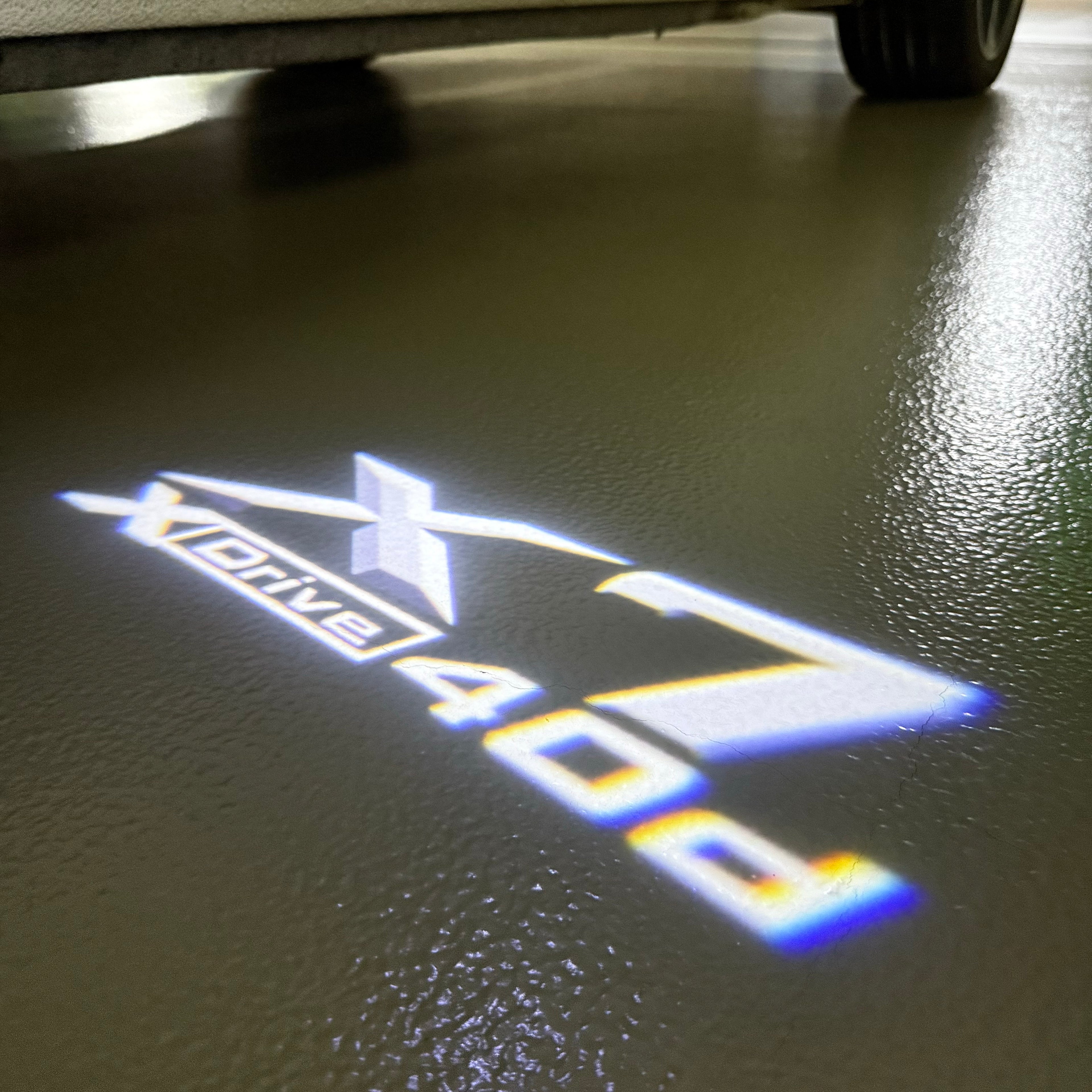 LUCES DE PROYECTOR DEL LOGOTIPO BMW M3 Nr.24 (cantidad 1 = 1 juegos / 2 luces de puerta)