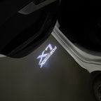 ÉCLAIRAGE DE PROJECTEUR BMW M3 LOGO Nr.24 (quantité 1 = 1 jeux / 2 feux de porte)