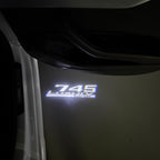 LUCES DE PROYECTOR DEL LOGOTIPO BMW M3 Nr.24 (cantidad 1 = 1 juegos / 2 luces de puerta)