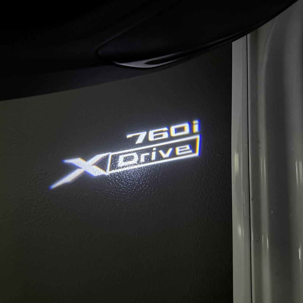 LUCES DE PROYECTOR DEL LOGOTIPO BMW M3 Nr.24 (cantidad 1 = 1 juegos / 2 luces de puerta)