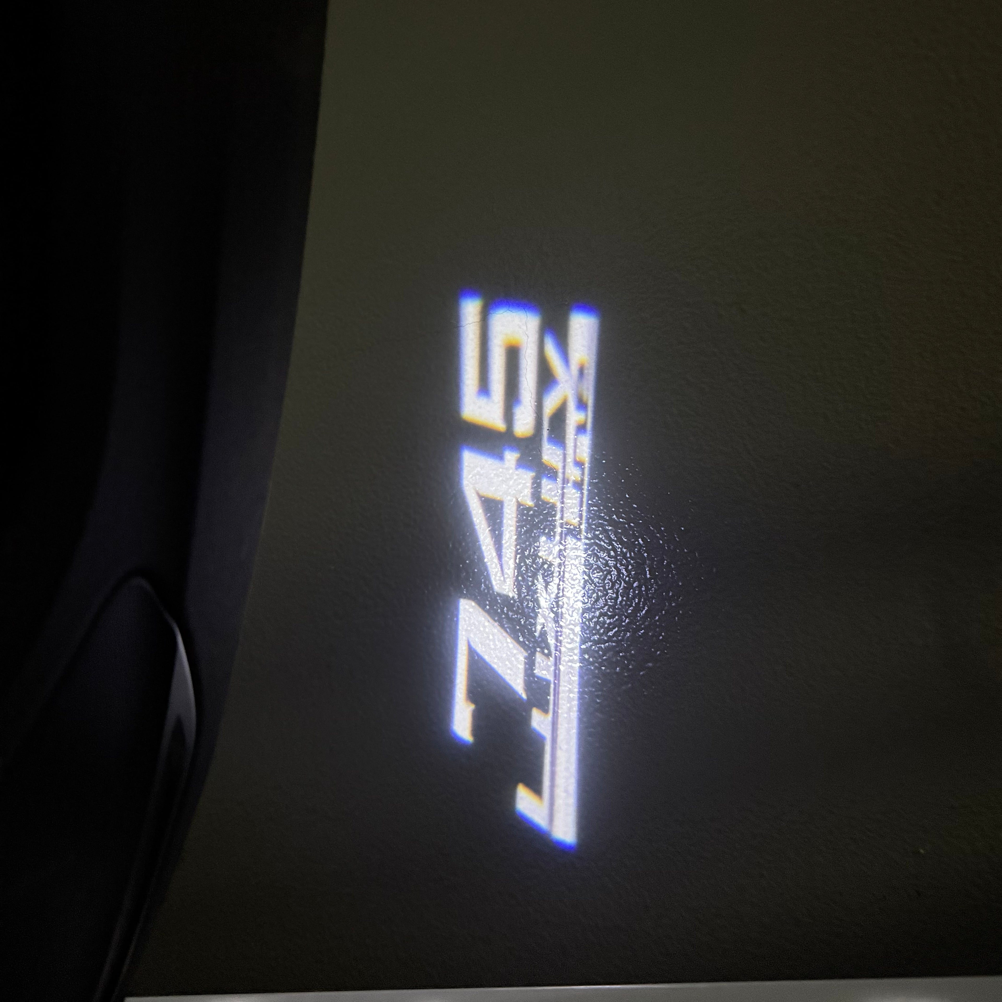LUCES DE PROYECTOR DEL LOGOTIPO BMW M3 Nr.24 (cantidad 1 = 1 juegos / 2 luces de puerta)