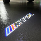 LUCES DE PROYECTOR DEL LOGOTIPO BMW M3 Nr.24 (cantidad 1 = 1 juegos / 2 luces de puerta)