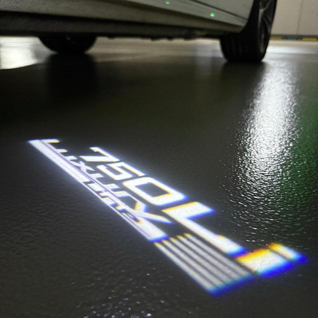 ÉCLAIRAGE DE PROJECTEUR BMW M3 LOGO Nr.24 (quantité 1 = 1 jeux / 2 feux de porte)