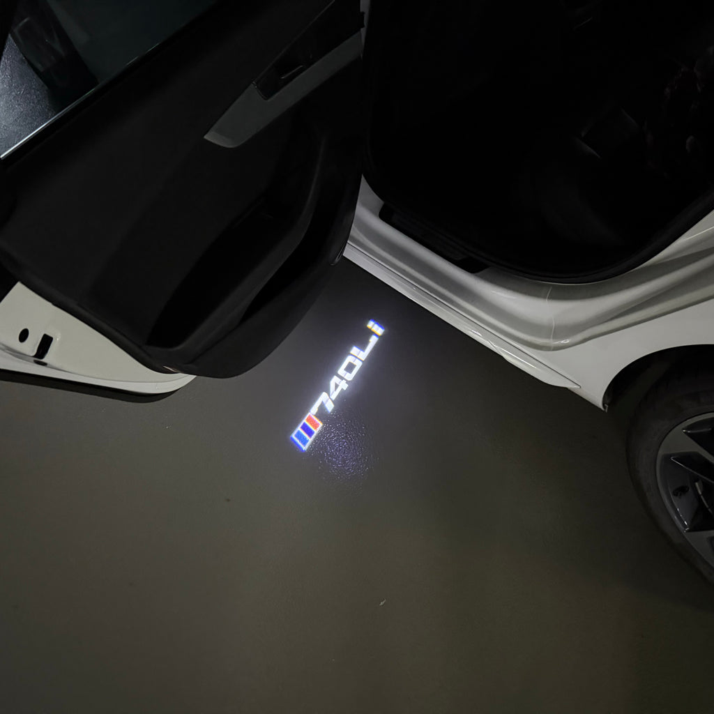 ÉCLAIRAGE DE PROJECTEUR BMW M3 LOGO Nr.24 (quantité 1 = 1 jeux / 2 feux de porte)