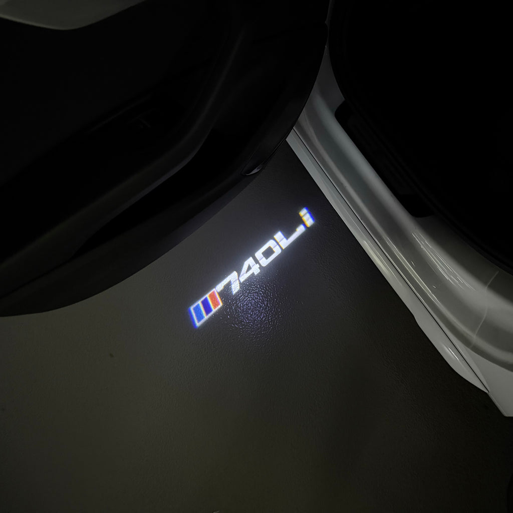 ÉCLAIRAGE DE PROJECTEUR BMW M3 LOGO Nr.24 (quantité 1 = 1 jeux / 2 feux de porte)