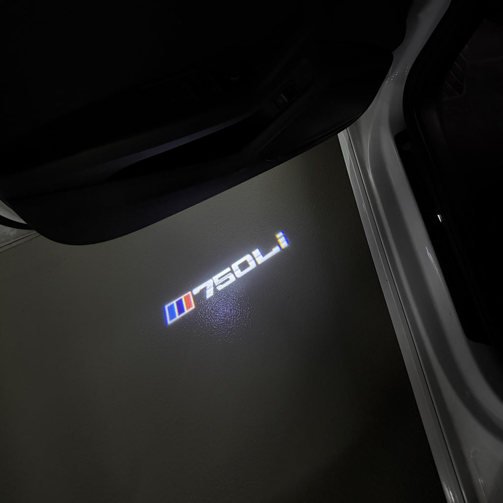 ÉCLAIRAGE DE PROJECTEUR BMW M3 LOGO Nr.24 (quantité 1 = 1 jeux / 2 feux de porte)