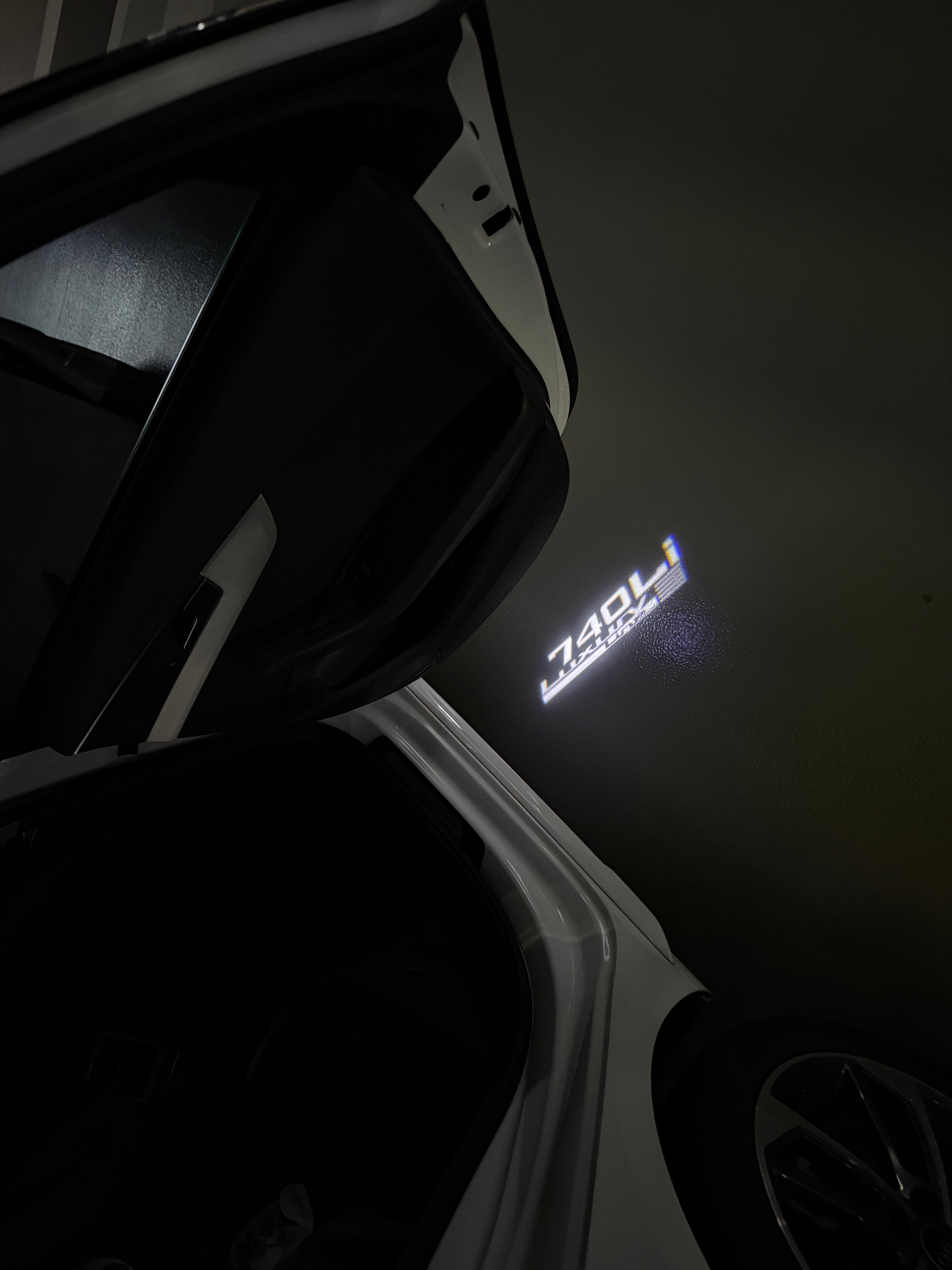 LUCES DE PROYECTOR DEL LOGOTIPO BMW M3 Nr.24 (cantidad 1 = 1 juegos / 2 luces de puerta)